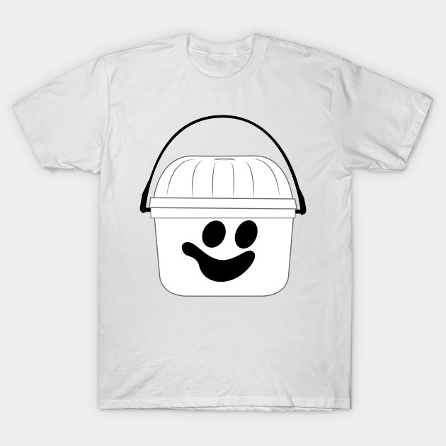 Halloween McBoo Pail | Ghost Full Color T-Shirt-TOZ